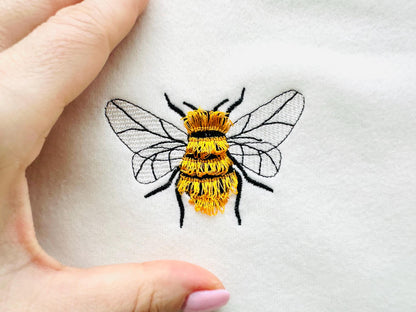 Cute Fringed Bee Honeybee