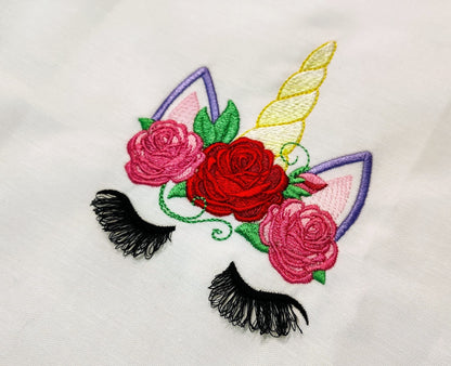 Pretty Unicorn Shabby Chic Floral Crown