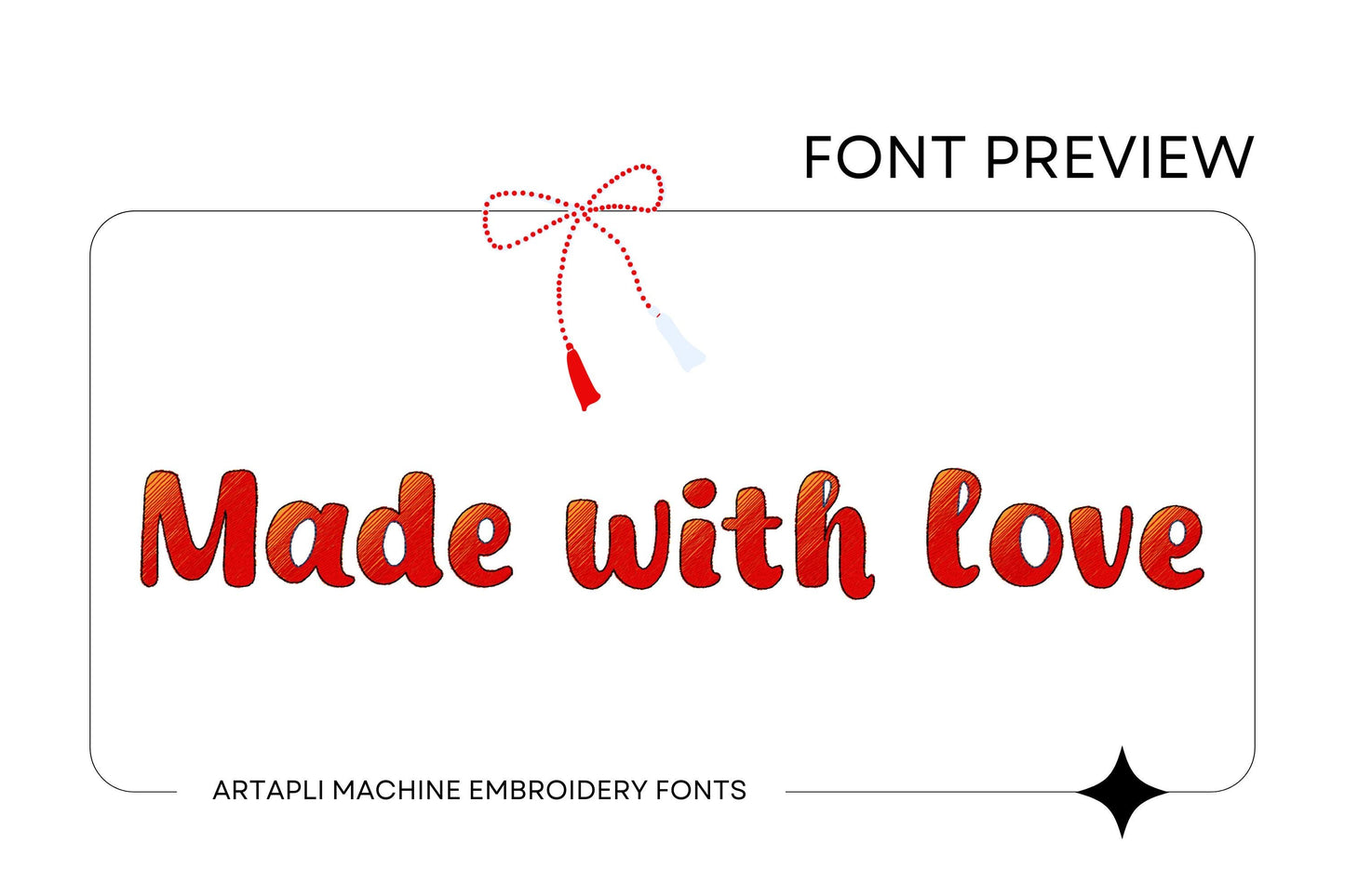 Vibrant Gradient Ombre Iridescent Font