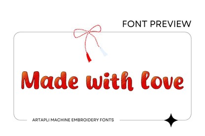 Vibrant Gradient Ombre Iridescent Font