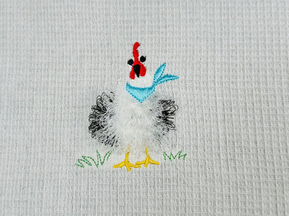 Fringed Chicken with Bandanna