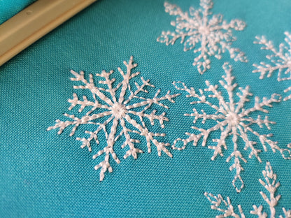 Light Stitch Snowflake Set of 6