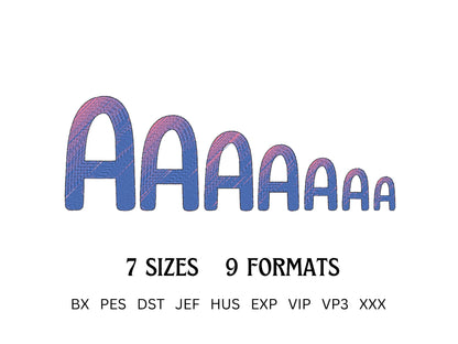 Magic Iridescent Ombre Font