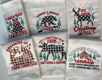 A Beary Merry Christmas Kitchen Towel Set