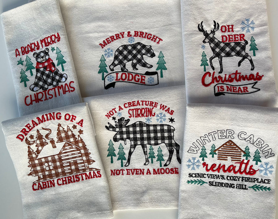 A Beary Merry Christmas Kitchen Towel Set