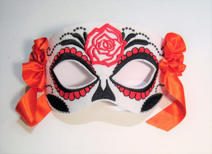 Calavera Skull Mask Feltie ITH