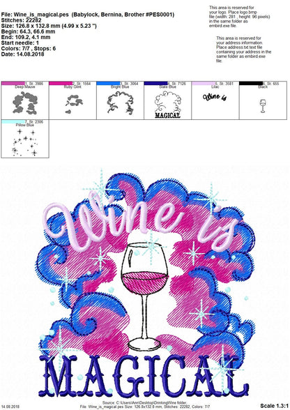 Wine Lovers Saying Kitchen Towel Set