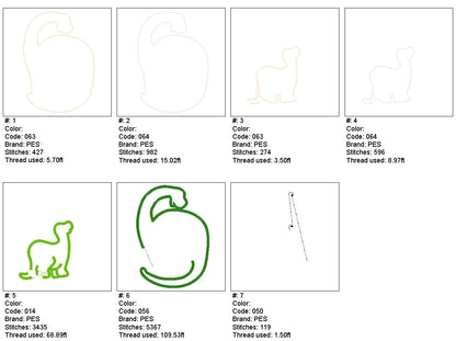 Dinosaur Mom and Dino Baby Kids