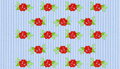 Classic Mini Rose Floral Embellishment