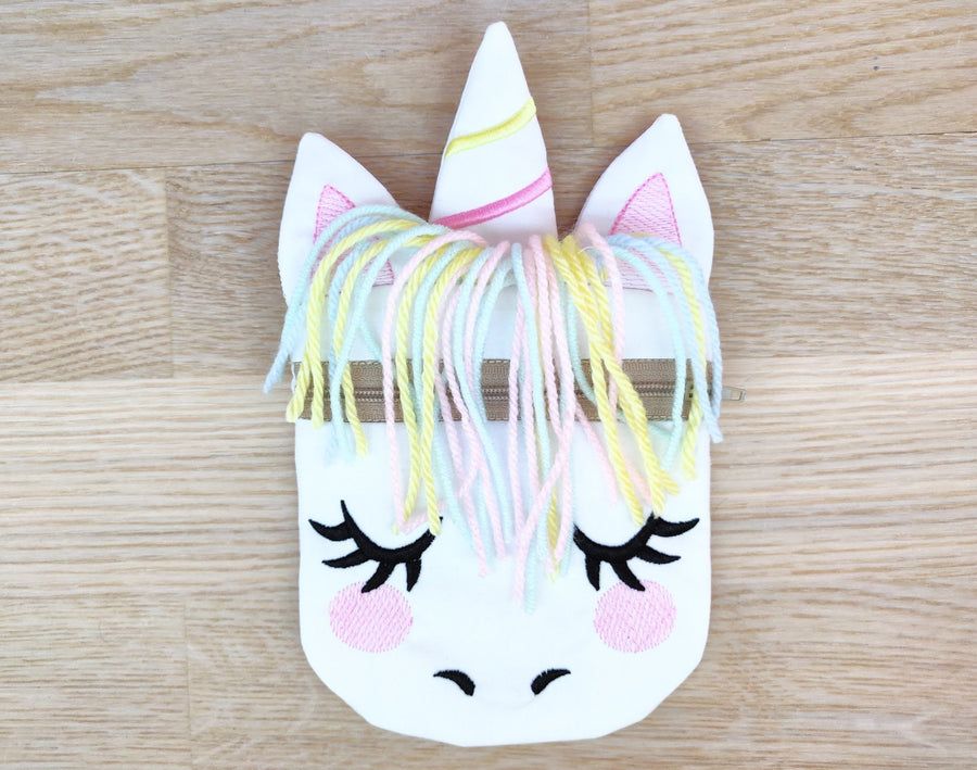 Pretty Unicorn Zipper Bag Coin Purse ITH