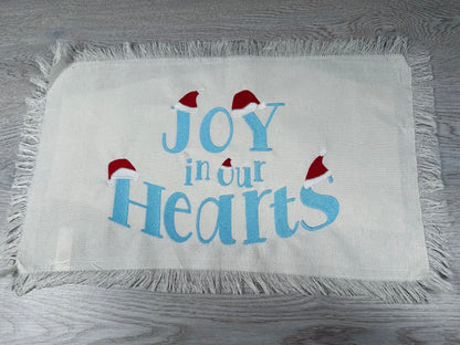 Christmas Font with Santa Hat