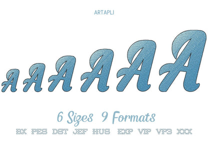 Iridescent 2-Color Gradient Ombre Font