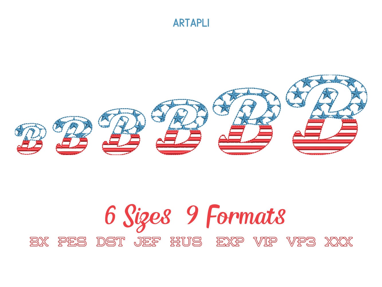 Patriotic Cursive Font Stars And Stripes
