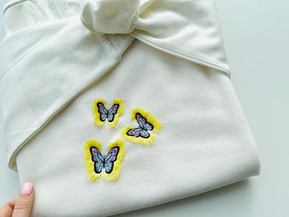 Mini Butterfly Fringed Fluffy Wings