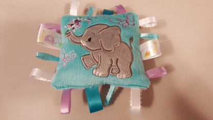 Cute Little Elephant Applique Set