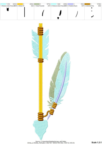 Single Arrow Set of 5