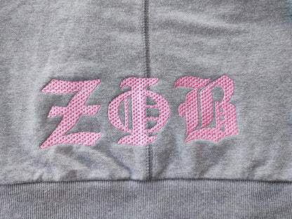 Old Style Textured Waffle Stitch Greek Font