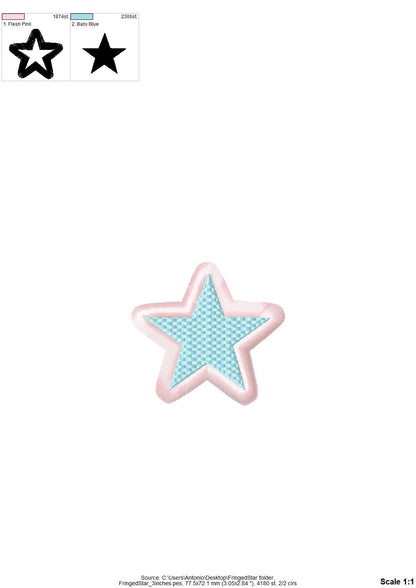 Little Mini Fringed Star