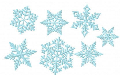 Frozen Snowflake Set of 6