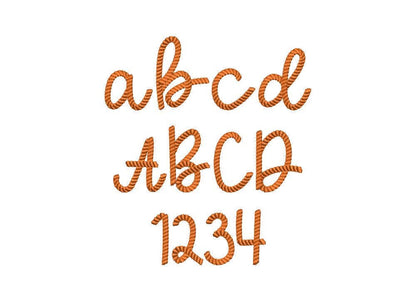 Rope Stitch Font