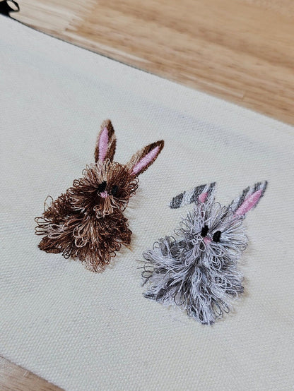 Little Fringed Bunny 3 in a row
