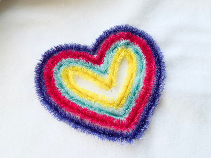 Big Fringed Valentine Heart
