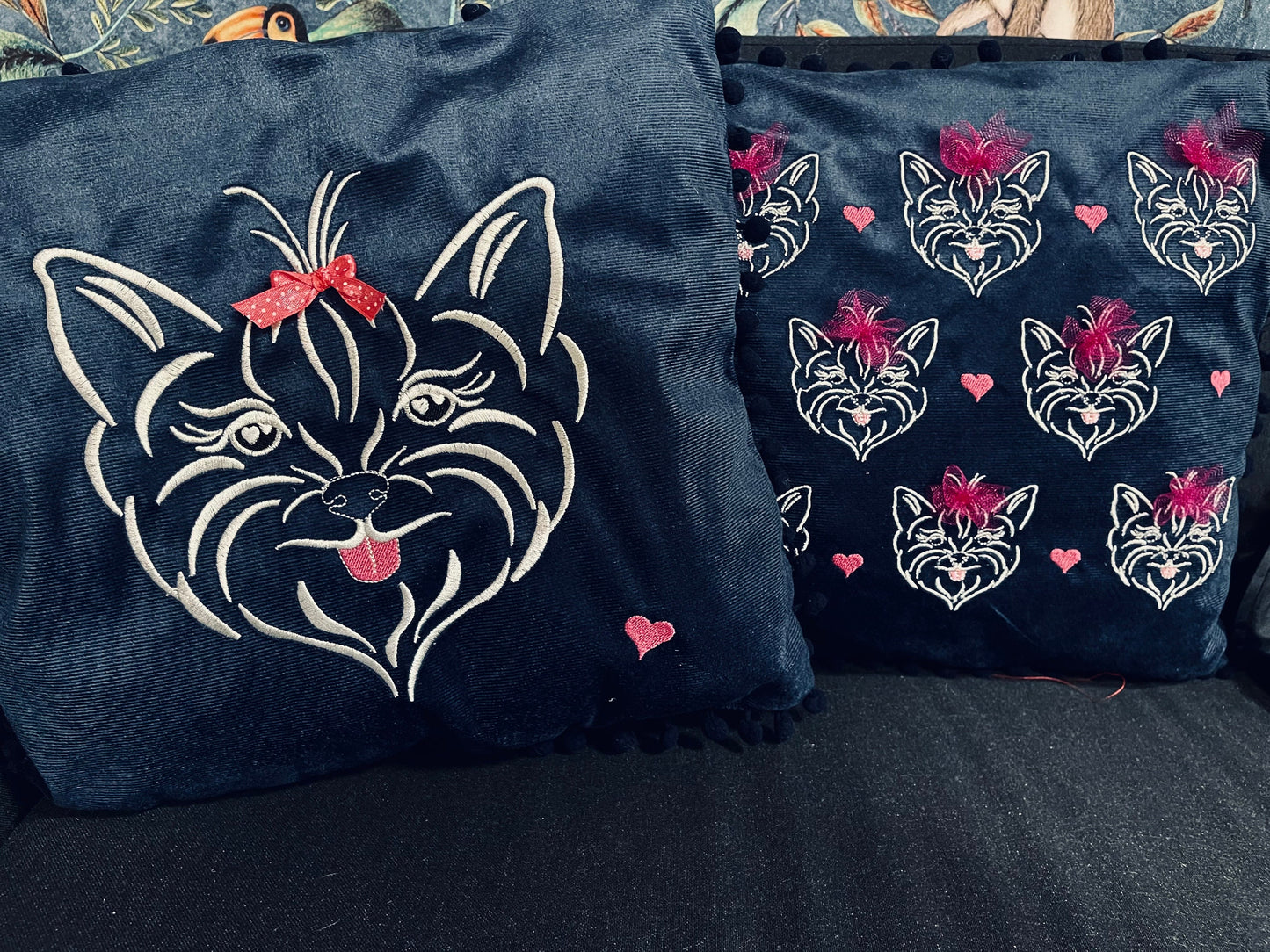 Chihuahua Dog pet little puppy machine embroidery designs in multiple