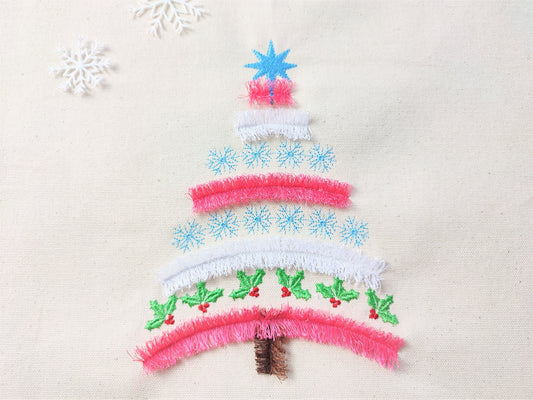 Extraordinary Fringed Christmas Tree