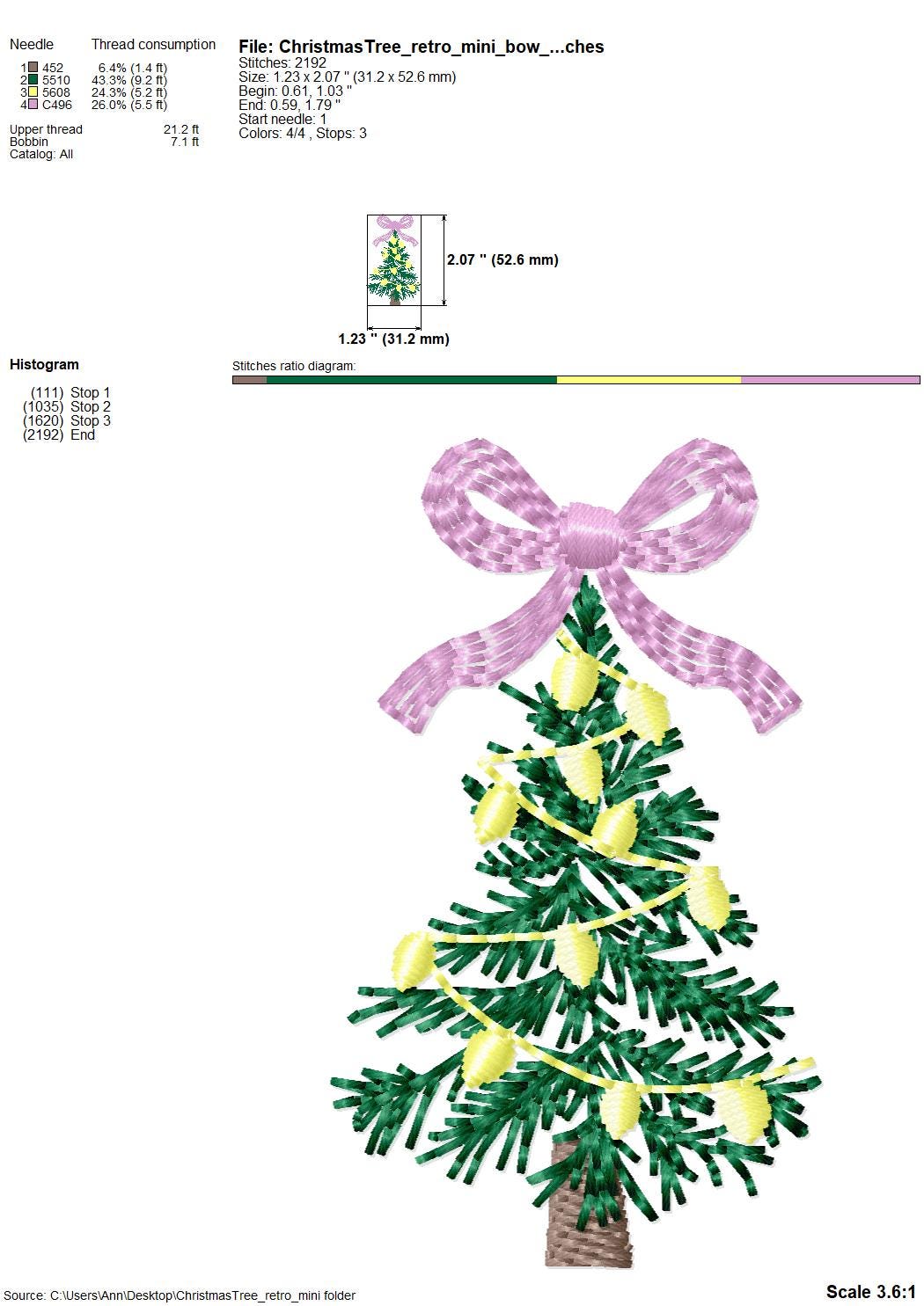 Mini Tiny Wee Christmas Tree