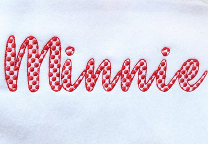 Polka Dot Minnie Mouse Font