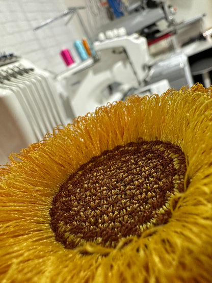 Big Fringed Sunflower Flower