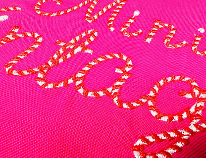 Retro Christmas Candy Cane Mini Font