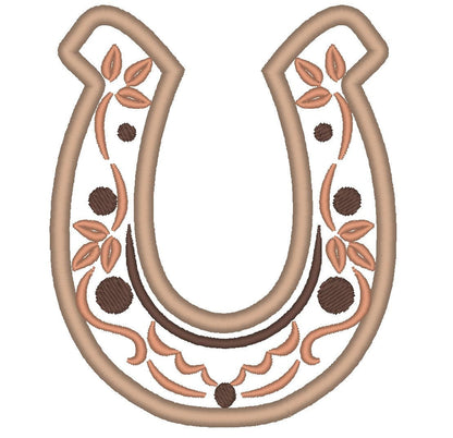 Romantic Horseshoe Applique