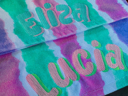 Waffle Stitch Shadow Font