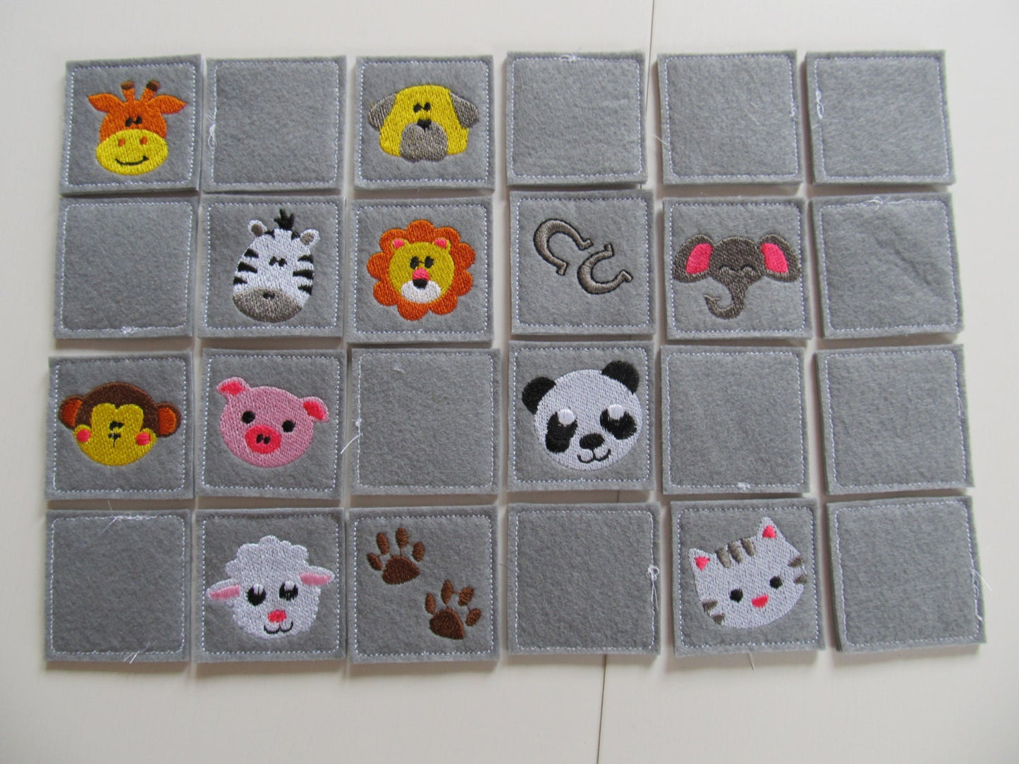 Memory Game Animals ITH