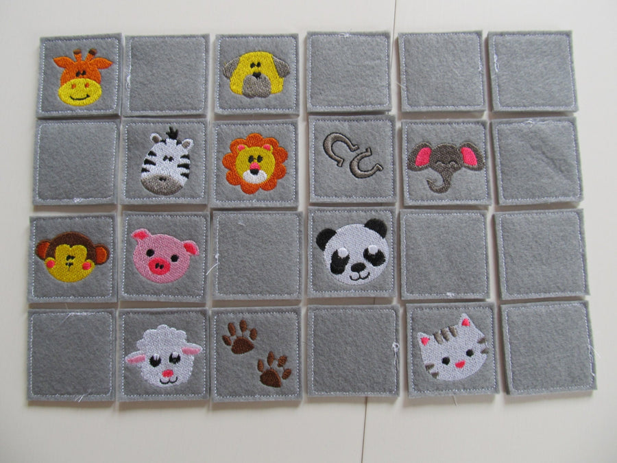 Memory Game Animals ITH