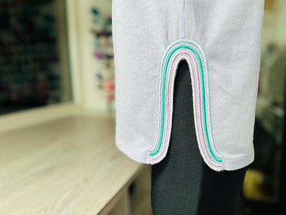 Groovy Wave Split Side Seam