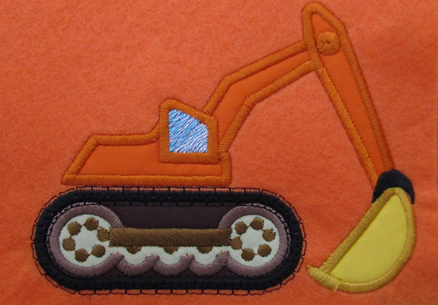 Backhoe and Tractor Applique Set