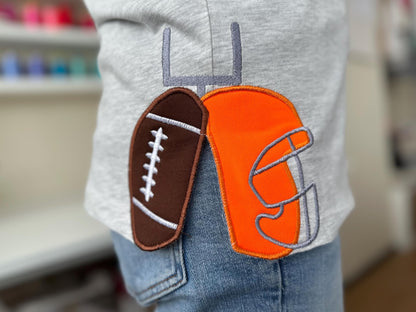 Sports Football And Helmet