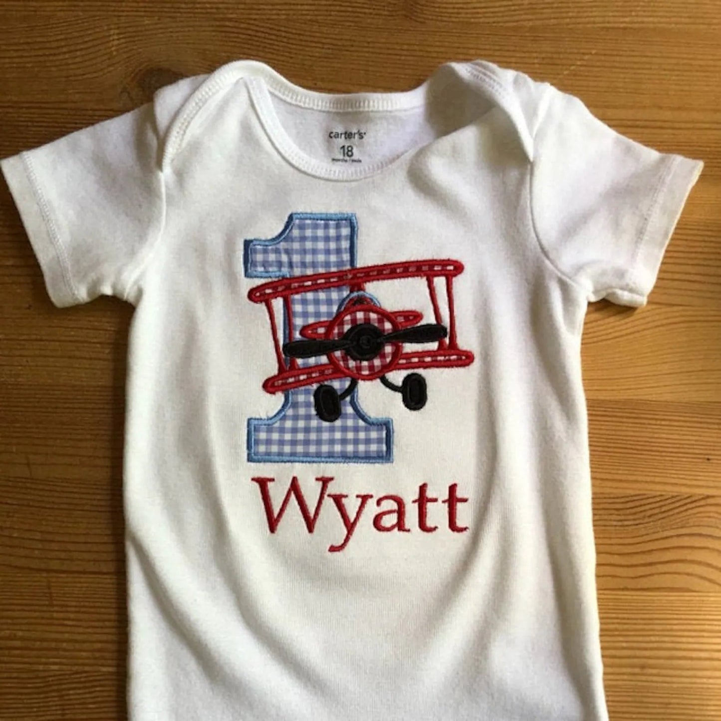 Airplane Birthday Numbers