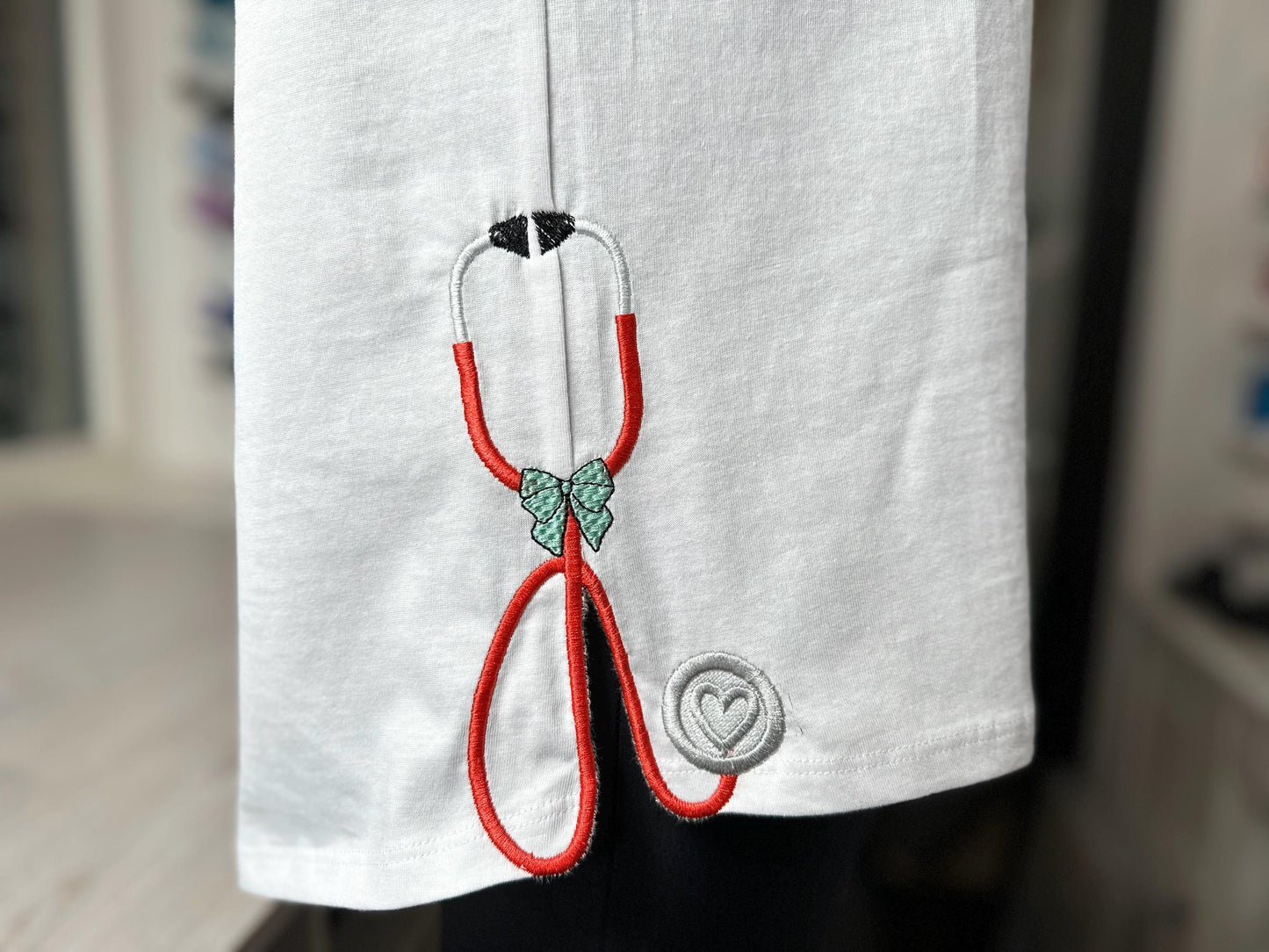 Therapist Medic Stethoscope with Bow