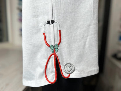 Therapist Medic Stethoscope with Bow