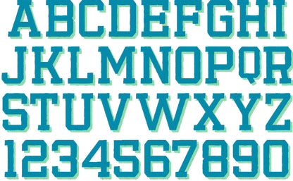 Big Varsity Collegiate Block Shadow Font