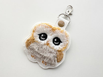 Fringed Owl Keychain