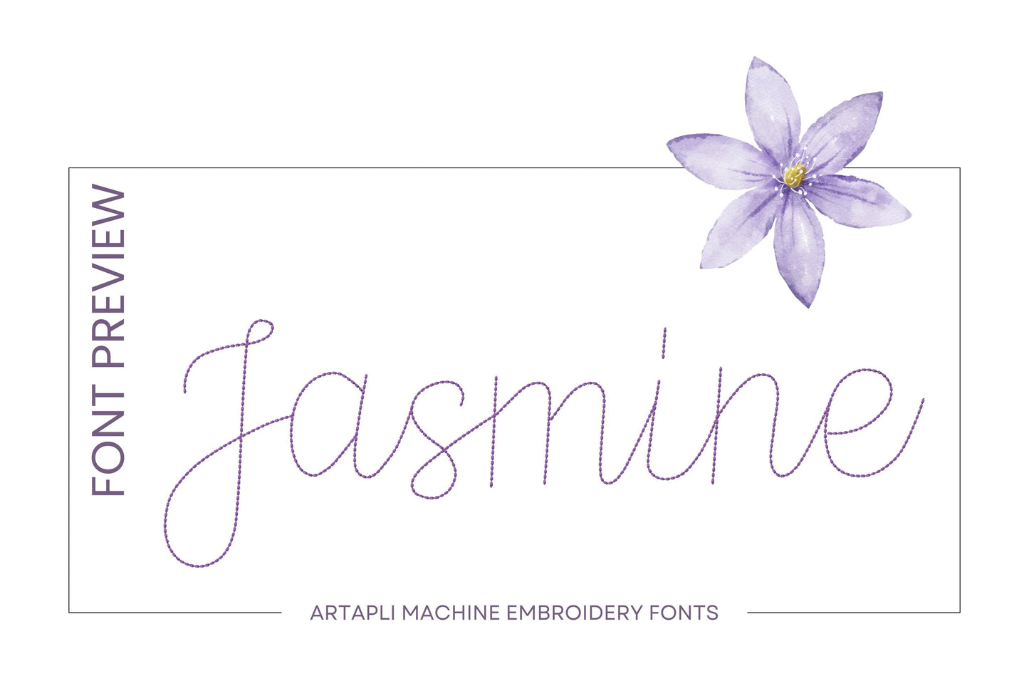 Hand Stitch Effect Handwritten Font Cookie