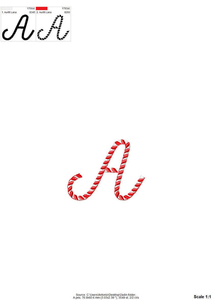 Classy Candy Cane Handwritten Font