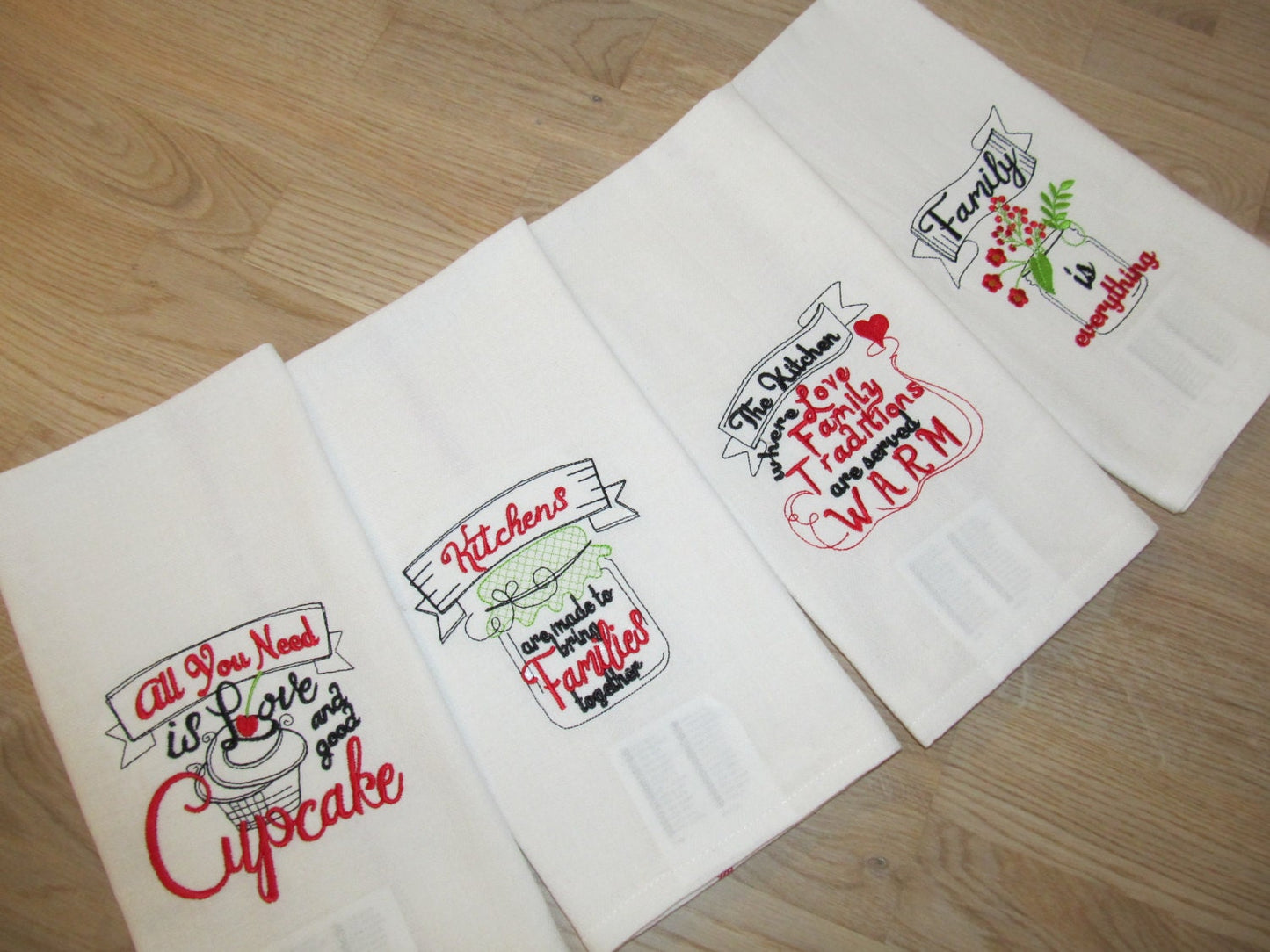 Adorable Kitchen Quote Set of 4