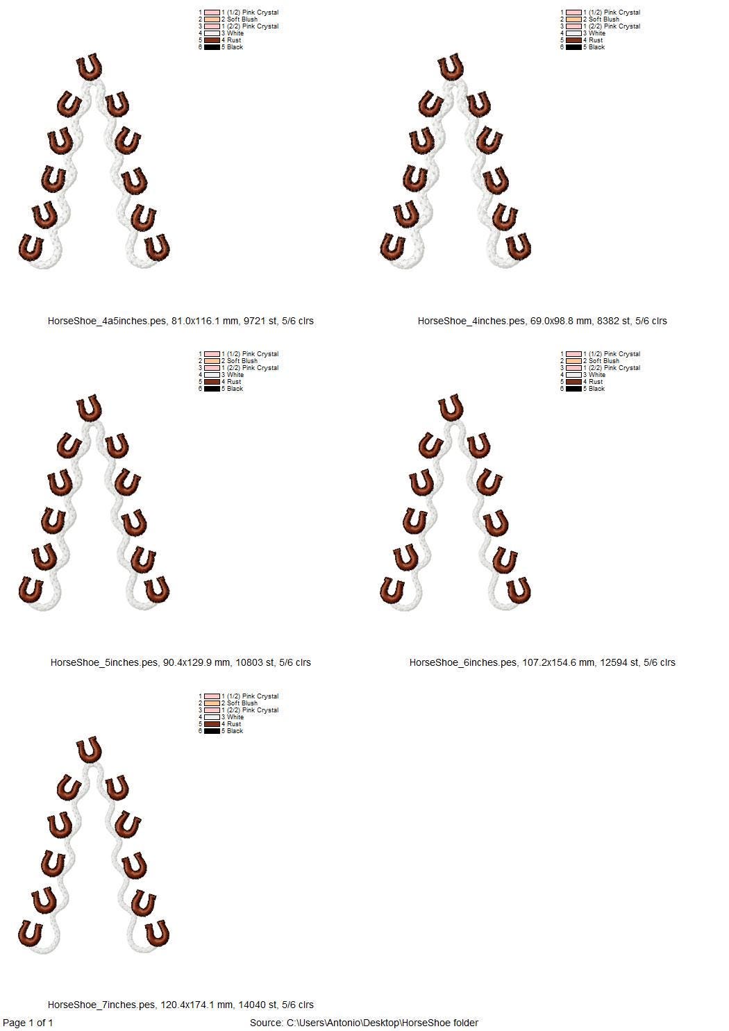 Horseshoe Split Side Seam Cutout