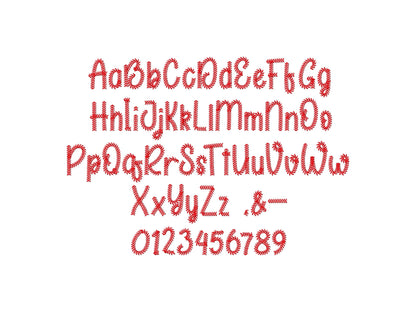 Baseball Stitch Sport Font