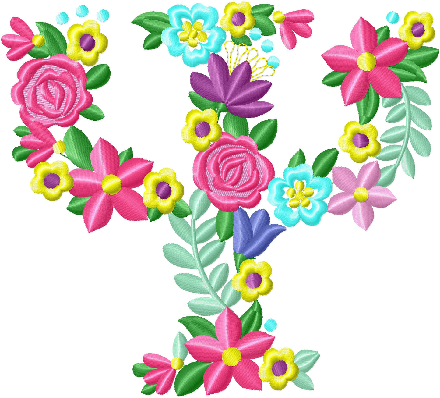 Fraternities Sororities Floral Greek Font